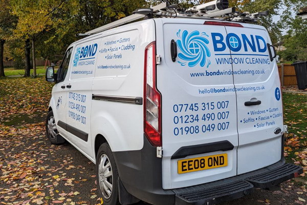 bond window cleaning van